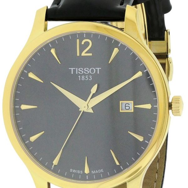 Tissot T063.610.36.057.00 - Tradition PVD Yellow Gold