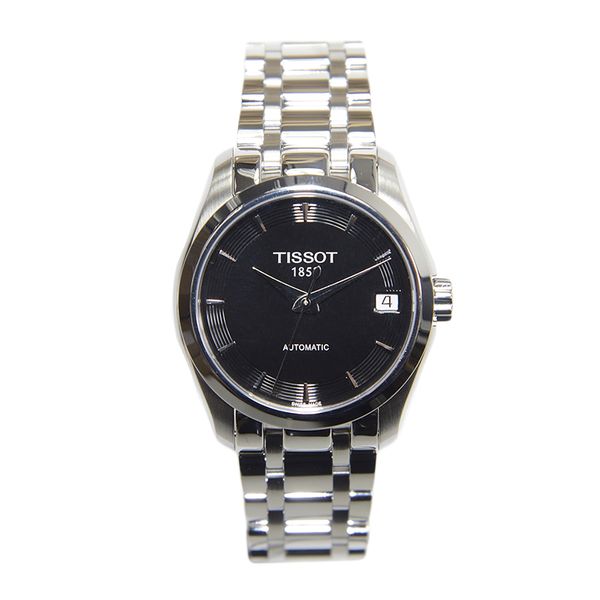 Tissot T035.207.11.051.00 - Couturier Automatic Ladies Black