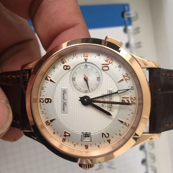 Zenith 18.1125.682/02 - Class Elite Dual Time