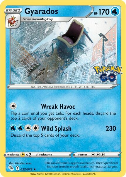 Gyarados - 022/078 - Holo Rare