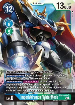 Imperialdramon Fighter Mode - BT8-032 - SR Imperialdramon Fighter Mode - BT8-032 - SR