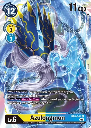 Azulongmon - BT8-044 - R Azulongmon - BT8-044 - R