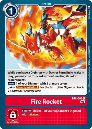 Fire Rocket - BT8-095 - C