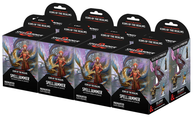 D&D Icons of the Realms: Spelljammer Adventures in Space - 8ct. Booster Brick