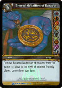Blessed Medallion of Karabor - Rare
