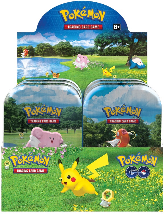 Pokemon Go Mini Tin Display