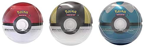 Pokemon Go Poke Ball Tin (Set of 3)