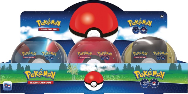Pokemon Go Poke Ball Tin Display