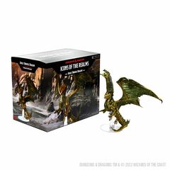 Icons of the Realms: Adult Bronze Dragon Premium Figure