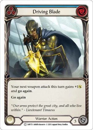 Driving Blade (Blue)