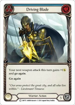 Driving Blade (Blue)