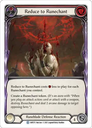 Reduce to Runechant (Red)
