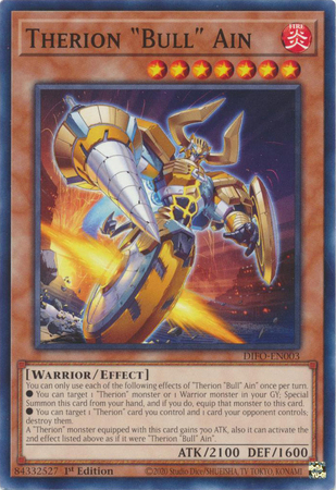 Therion Bull Ain - DIFO-EN003 - Common - 1st Edition