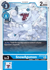 SnowAgumon - BT8-022 - C