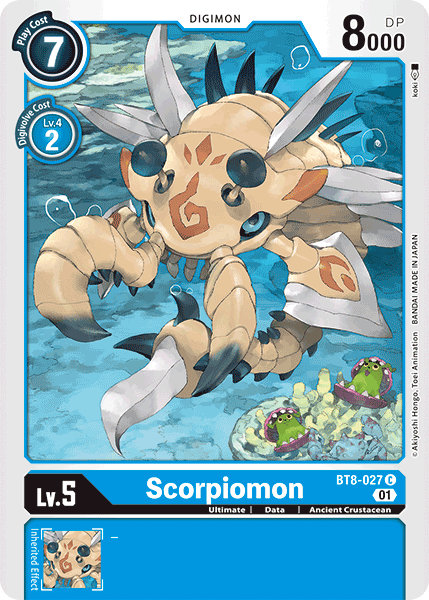 Scorpiomon - BT8-027 - C