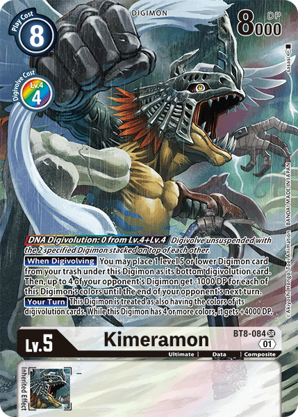 Kimeramon - BT8-084 - SR - Alternate Art