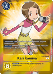 Kari Kamiya (Box Topper) - BT8-090 - U - Alternate Art