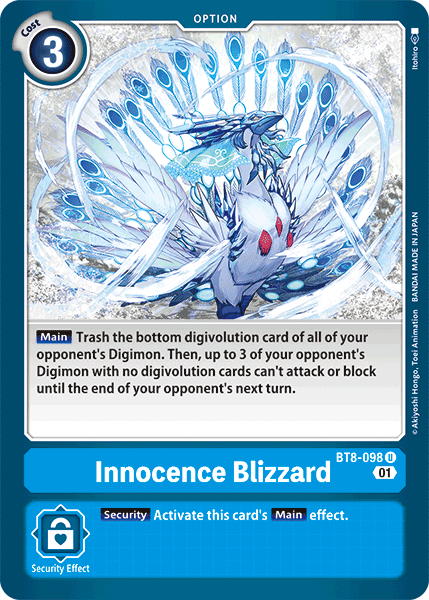 Innocence Blizzard - BT8-098 - U