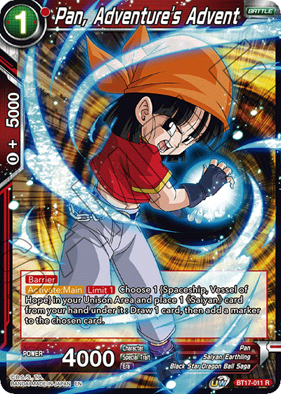 Pan, Adventures Advent - BT17-011 - R