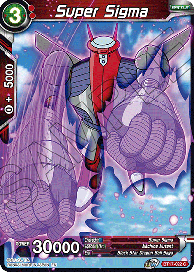 Super Sigma - BT17-022 - C