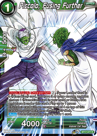Piccolo, Fusing Further - BT17-077 - R