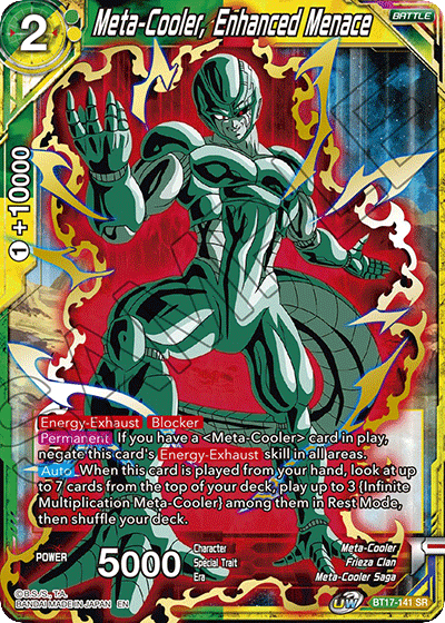 Meta-Cooler, Enhanced Menace - BT17-141 - SR