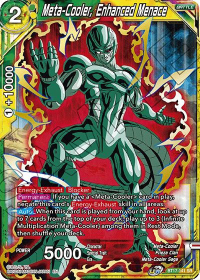 Meta-Cooler, Enhanced Menace - BT17-141 - SR