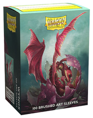 Dragon Shield Brushed Art Standard-Size Sleeves - Baby Dragon Wyngs