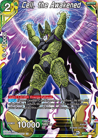 Cell, the Awakened - BT17-146 - UC