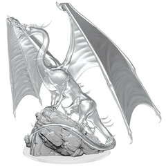 D&D Nolzur's Marvelous Unpainted Minis: Wave 17 Young Emerald Dragon WZK 90491