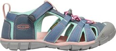 KEEN - Seacamp II CNX Sandals - Kids' - FLINT STONE/OCEAN WAVE