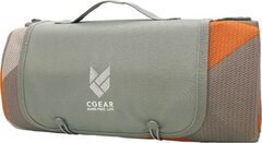 CGear Multimats - Sandlite Sand-Free Mat - ORANGE ZIG ZAG