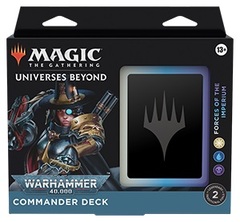 Universes Beyond: Warhammer 40,000 - Forces of the Imperium Commander Deck