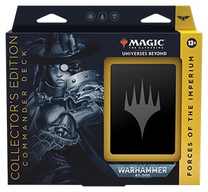 Universes Beyond: Warhammer 40,000 - Forces of the Imperium Commander Deck (Collectors Edition)
