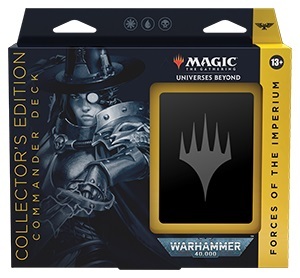 Universes Beyond: Warhammer 40,000 - Forces of the Imperium Commander Deck (Collectors Edition)