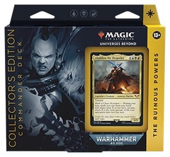 Universes Beyond: Warhammer 40,000 - The Ruinous Powers Commander Deck (Collector's Edition)