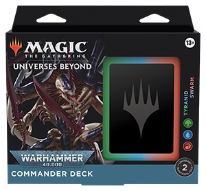 Magic: The Gathering- Warhammer authentic 40,000 Tyranid Swarm Commander Deck