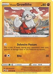 Hisuian Growlithe - 070/189 - S&S Astral Radiance Common