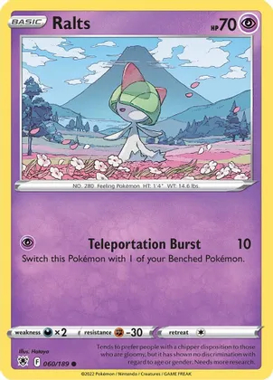 Ralts - 060/189 - Common