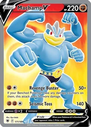 Pokemon Machamp V Alternate hotsell Full Art