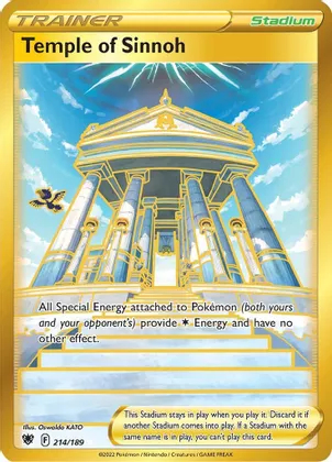 Temple of Sinnoh - 214/189 - Secret Rare