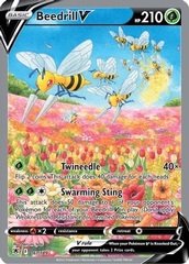 Beedrill V - 161/189 - Ultra Rare - Alternate Art