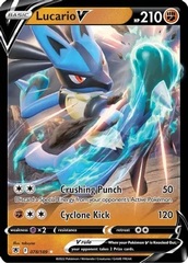 Lucario V - 078/189 - Ultra Rare