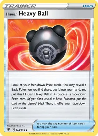 Hisuian Heavy Ball - 146/189 - Uncommon