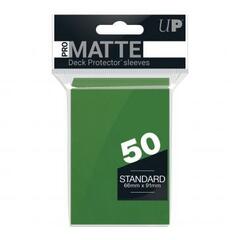 Ultra Pro - 50ct Pro-Matte Green Standard Deck Protectors (New Packaging)