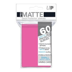Ultra Pro - Yu-Gi-Oh! Size Pro-Matte 60 ct Sleeves - Bright Pink