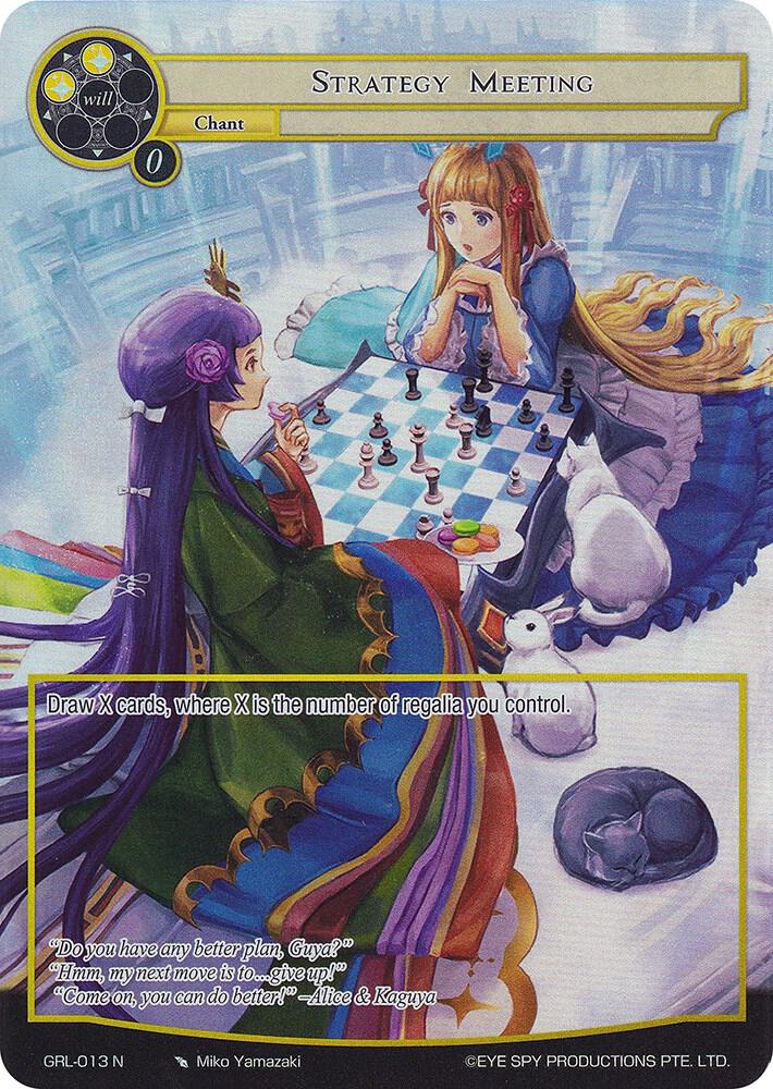 Strategy Meeting - GRL-013 - N - Full Art