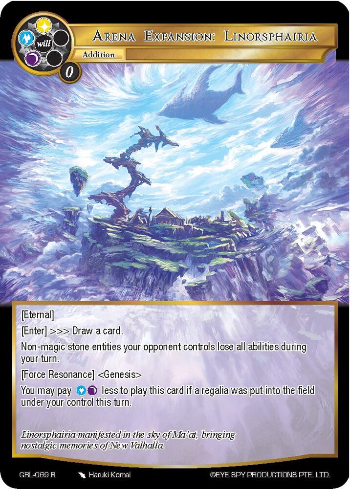 Arena Expansion: Linorsphairia - GRL-069 - R