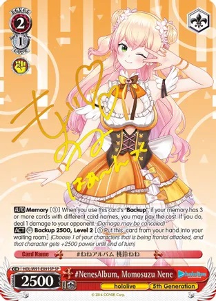 #NenesAlbum, Momosuzu Nene - HOL/W91-E091SP - SP