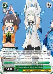 Dinosaur Pose, Shirakami Fubuki - HOL/W91-TE033R - RRR